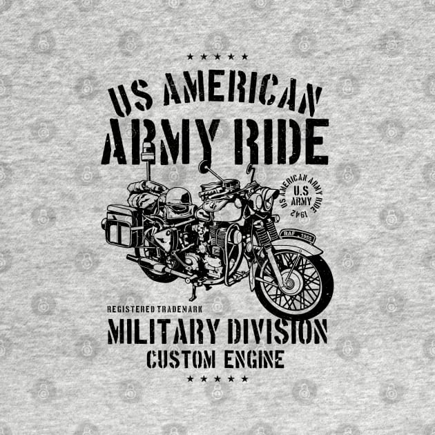 US Army Motorbike by azmania